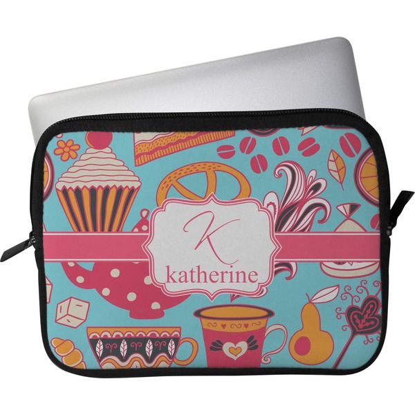 Custom Dessert & Coffee Laptop Sleeve / Case - 11" (Personalized)