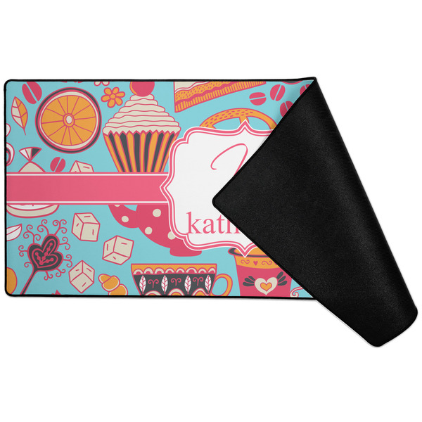Dessert & Coffee Large Gaming Mats - FRONT W/ FOLD