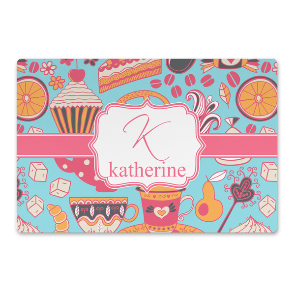 Custom Dessert & Coffee Large Rectangle Car Magnet (Personalized)