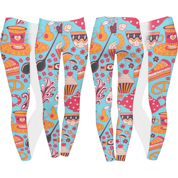 Dessert & Coffee Leggings Turn Around - Apvl