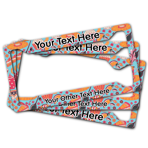 Dessert & Coffee License Plate Frames - (PARENT MAIN)