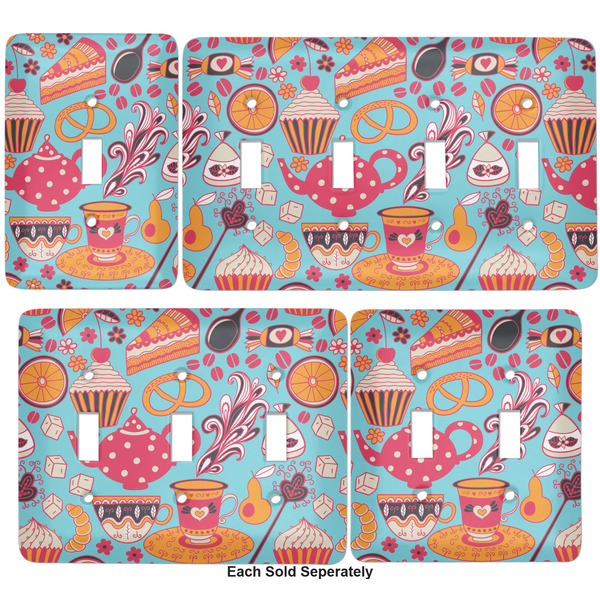 Dessert & Coffee Light Switch Covers all sizes