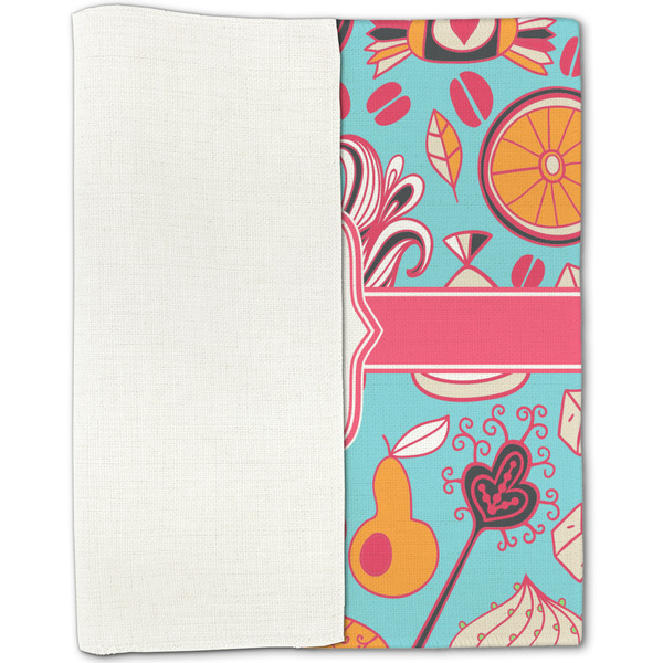 Dessert & Coffee Linen Placemat - Folded Half