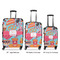Dessert & Coffee Luggage Bags all sizes - With Handle