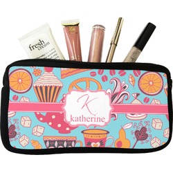 Dessert & Coffee Makeup / Cosmetic Bag (Personalized)