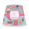 Dessert & Coffee Poly Film Empire Lampshade - Front View