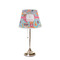 Dessert & Coffee Poly Film Empire Lampshade - On Stand