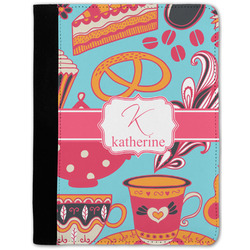 Dessert & Coffee Notebook Padfolio - Medium w/ Name and Initial
