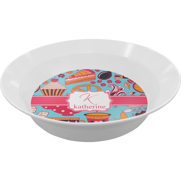 Custom Dessert & Coffee Melamine Bowl - 12 oz (Personalized)