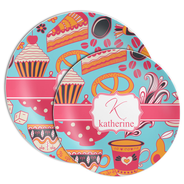 Dessert & Coffee Melamine Plates - PARENT/MAIN