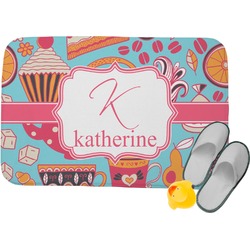 Dessert & Coffee Memory Foam Bath Mat - 24"x17" (Personalized)