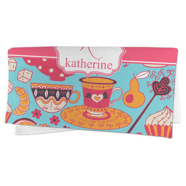 Dessert & Coffee Microfiber Dish Rag - FOLDED (half)