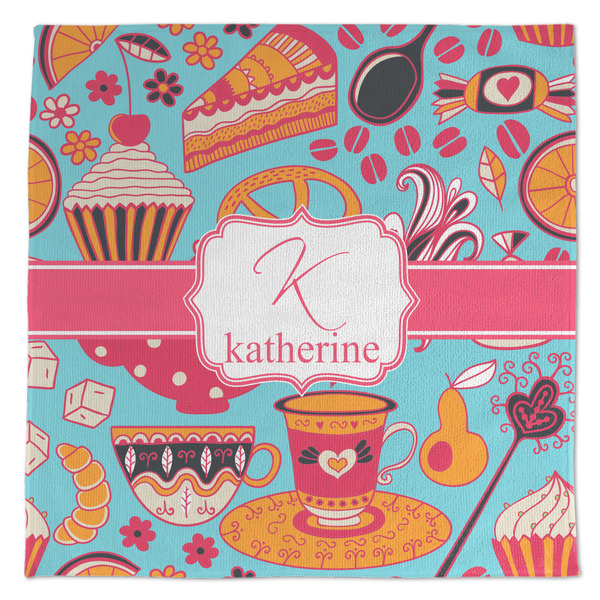 Custom Dessert & Coffee Microfiber Dish Towel (Personalized)