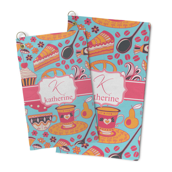 Dessert & Coffee Microfiber Golf Towel - PARENT/MAIN