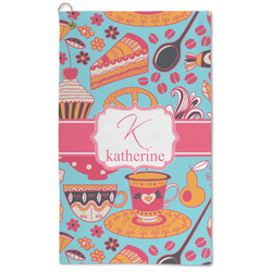 Dessert & Coffee Microfiber Golf Towel (Personalized)