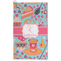 Dessert & Coffee Microfiber Golf Towel (Personalized)