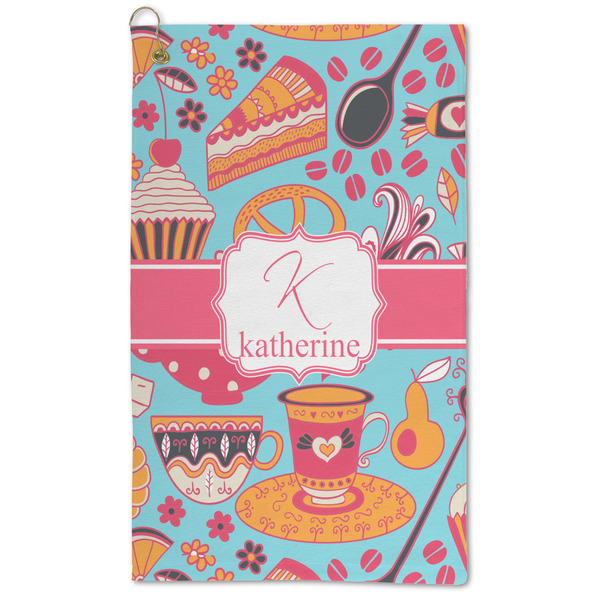 Custom Dessert & Coffee Microfiber Golf Towel (Personalized)