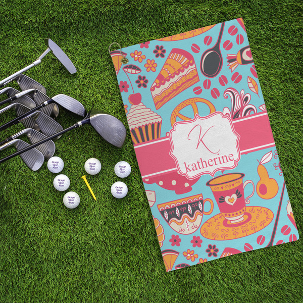 Dessert & Coffee Microfiber Golf Towels - LIFESTYLE