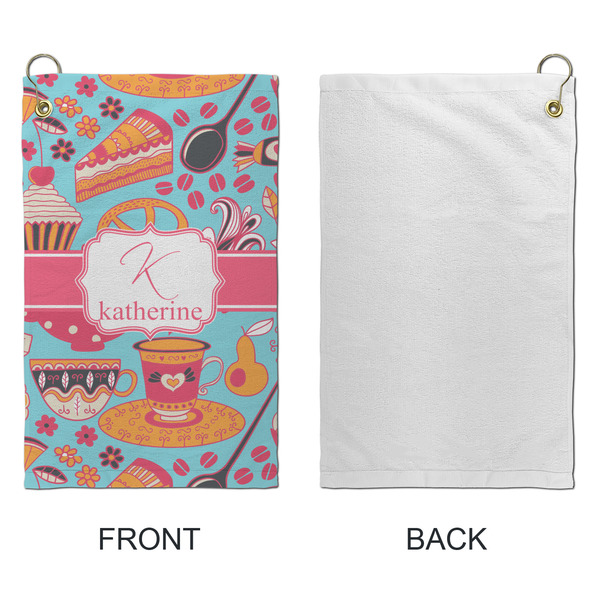 Dessert & Coffee Microfiber Golf Towels - Small - APPROVAL