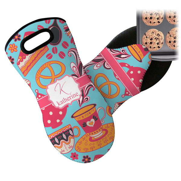 Dessert & Coffee Neoprene Oven Mitt
