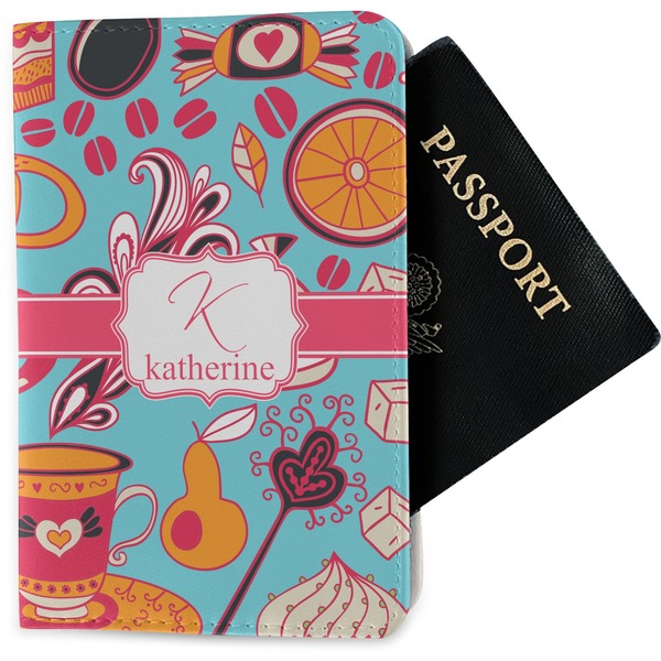 Custom Dessert & Coffee Passport Holder - Fabric (Personalized)
