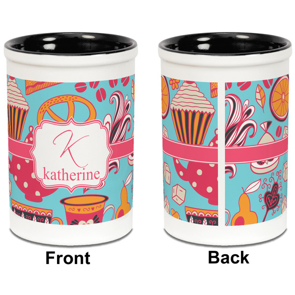 Dessert & Coffee Pencil Holder - Black - approval