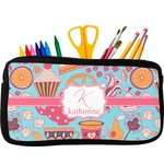 Dessert & Coffee Neoprene Pencil Case (Personalized)