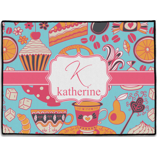 Custom Dessert & Coffee Door Mat (Personalized)
