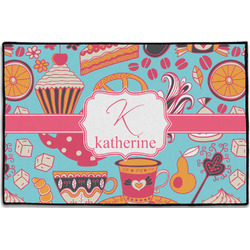 Dessert & Coffee Door Mat - 36"x24" (Personalized)