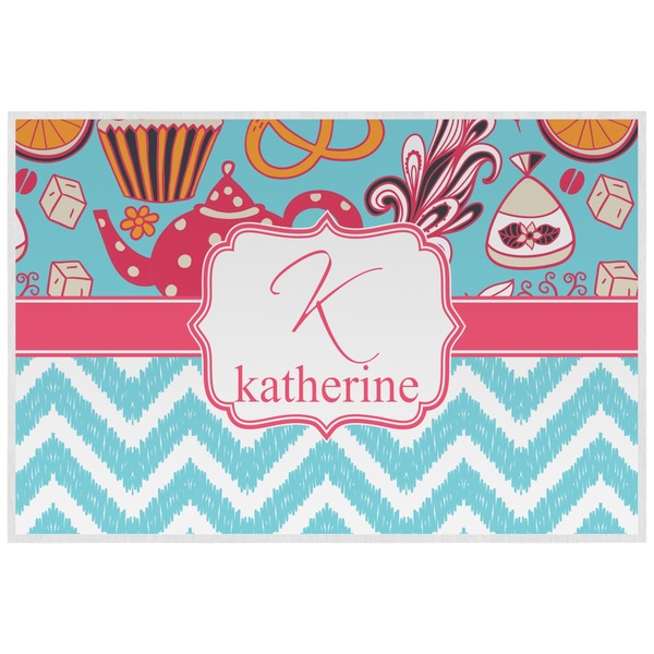 Dessert & Coffee Personalized Placemat (Back)