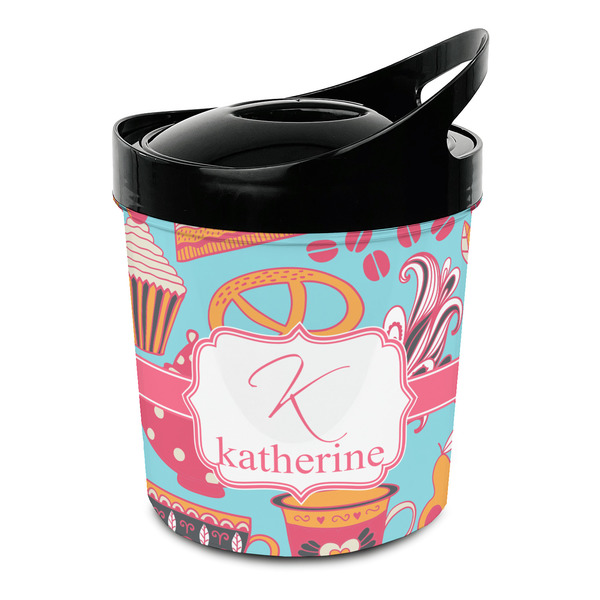 Custom Dessert & Coffee Plastic Ice Bucket (Personalized)