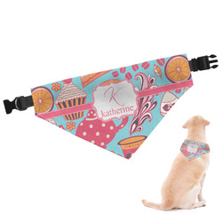 Dessert & Coffee Dog Bandana - Medium (Personalized)