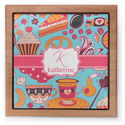 Dessert & Coffee Pet Urn w/ Name and Initial