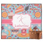 Dessert & Coffee Outdoor Picnic Blanket (Personalized)