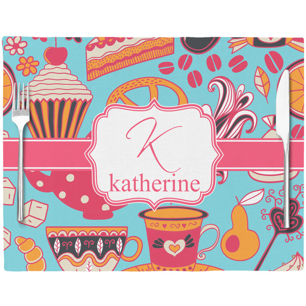 Dessert & Coffee Placemat with Props