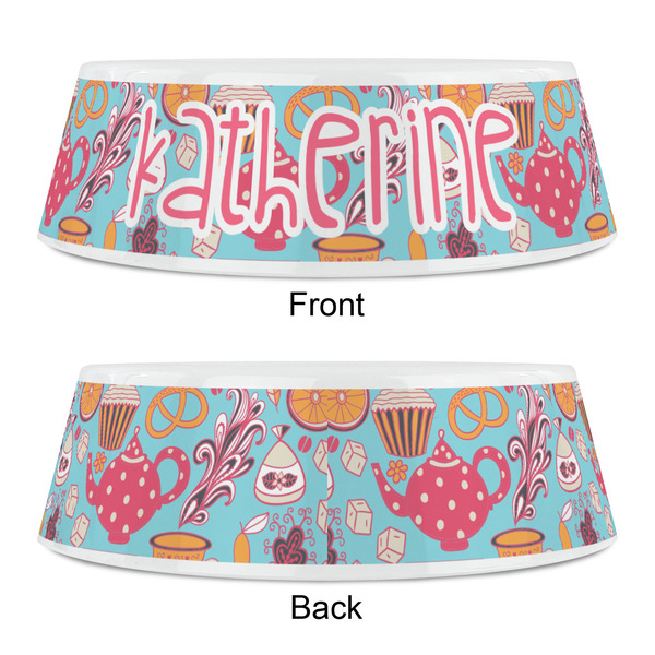 Dessert & Coffee Plastic Pet Bowls - Small - APPROVAL