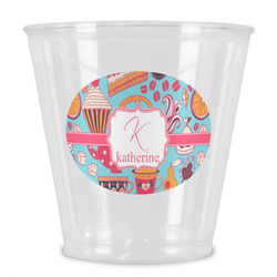 Dessert & Coffee Plastic Shot Glass (Personalized)
