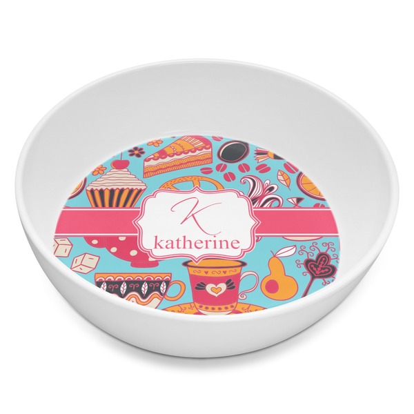 Custom Dessert & Coffee Melamine Bowl - 8 oz (Personalized)