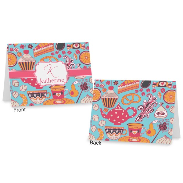 Dessert & Coffee Postcard - Front and Back