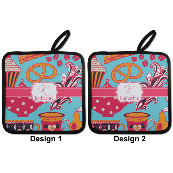 Dessert & Coffee Pot Holders - Set of 2 APPROVAL