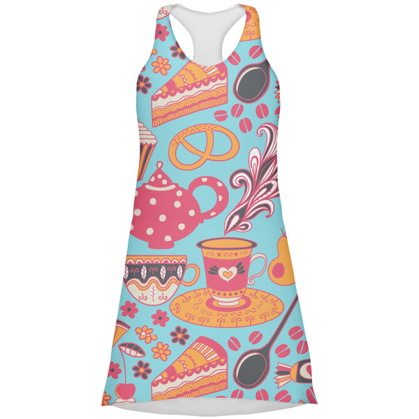 Custom Dessert & Coffee Racerback Dress - X Small