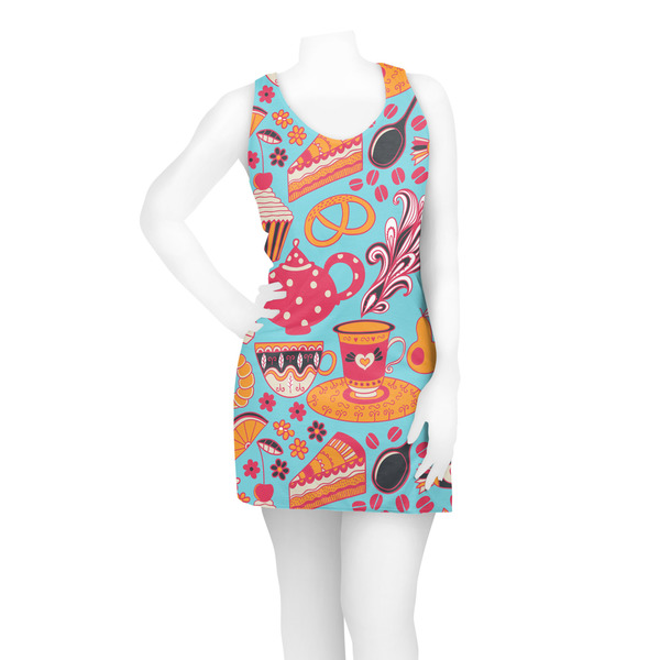 Dessert & Coffee Racerback Dress - On Model - Front