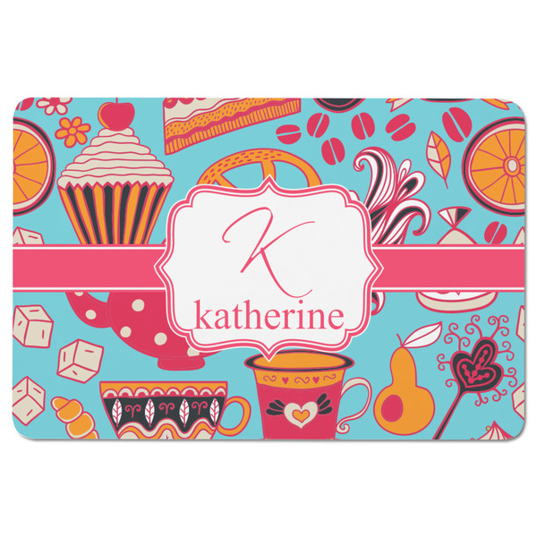 Dessert & Coffee Rectangular Fridge Magnet - FRONT