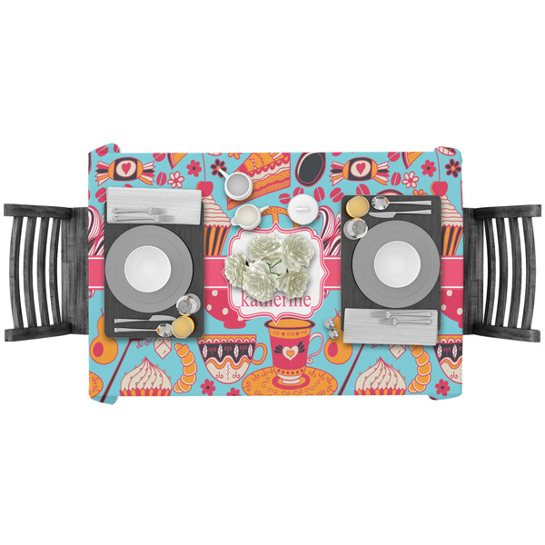 Dessert & Coffee Rectangular Tablecloths - LIFESTYLE