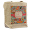 Dessert & Coffee Reusable Cotton Grocery Bag - Front View