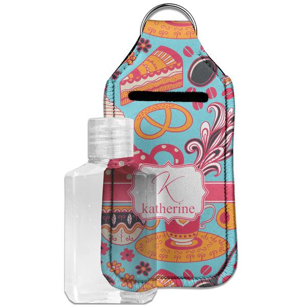 Custom Dessert & Coffee Hand Sanitizer & Keychain Holder - Large (Personalized)