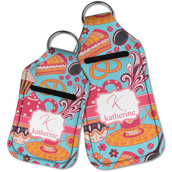 Dessert & Coffee Sanitizer Holder Keychain - Parent Main
