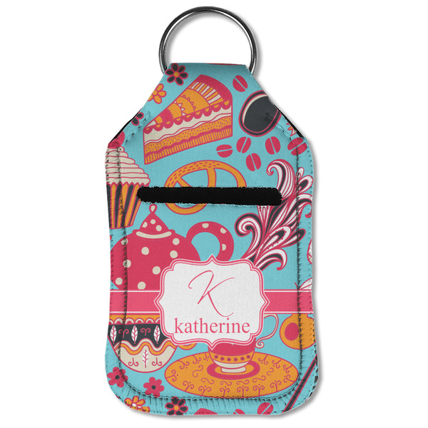 Dessert & Coffee Sanitizer Holder Keychain - Small (Front Flat)