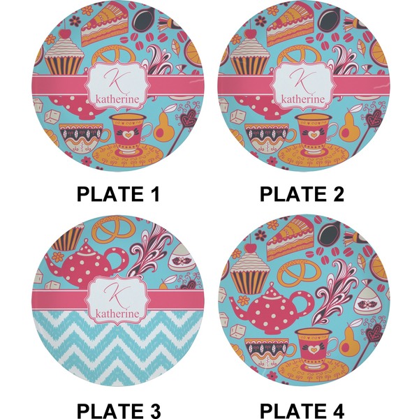 Dessert & Coffee Set of Appetizer / Dessert Plates (Approval)