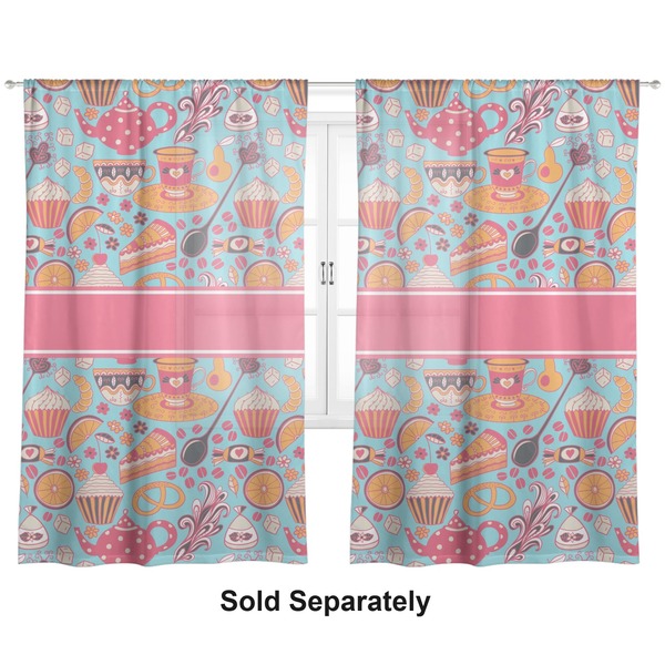 Dessert & Coffee Sheer Curtains